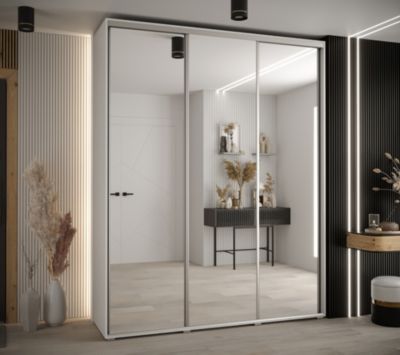 Armoire Davos 2 a portes coulissantes H. 235,2 x L. 190 x P. 60 3 portes