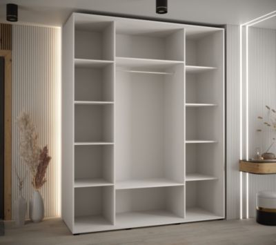 Armoire Davos 2 a portes coulissantes H. 235,2 x L. 190 x P. 60 3 portes