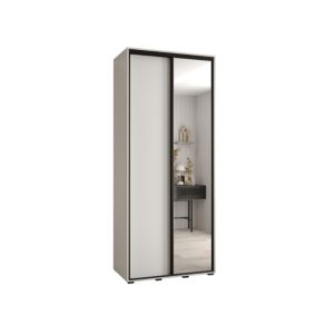 Armoire Davos 3 a portes coulissantes H. 235,2 x L. 100 x P. 45 2 portes