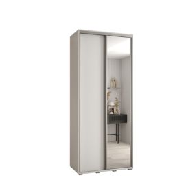 Armoire Davos 3 a portes coulissantes H. 235,2 x L. 100 x P. 45 2 portes