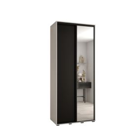 Armoire Davos 3 a portes coulissantes H. 235,2 x L. 100 x P. 45 2 portes