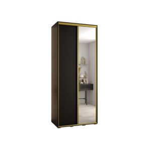 Armoire Davos 3 a portes coulissantes H. 235,2 x L. 100 x P. 45 2 portes