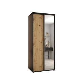 Armoire Davos 3 a portes coulissantes H. 235,2 x L. 100 x P. 60 2 portes