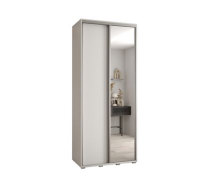 Armoire Davos 3 a portes coulissantes H. 235,2 x L. 110 x P. 60 2 portes