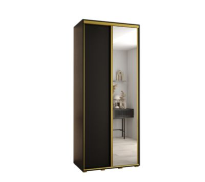 Armoire Davos 3 a portes coulissantes H. 235,2 x L. 120 x P. 45 2 portes