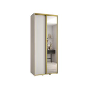 Armoire Davos 3 a portes coulissantes H. 235,2 x L. 120 x P. 60 2 portes