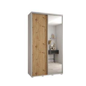 Armoire Davos 3 a portes coulissantes H. 235,2 x L. 130 x P. 45 2 portes