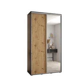 Armoire Davos 3 a portes coulissantes H. 235,2 x L. 130 x P. 45 2 portes