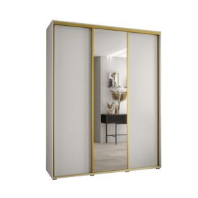 Armoire Davos 3 a portes coulissantes H. 235,2 x L. 190 x P. 45 3 portes