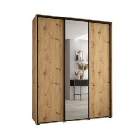 Armoire Davos 3 a portes coulissantes H. 235,2 x L. 200 x P. 45 3 portes