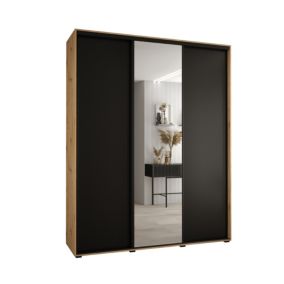 Armoire Davos 3 a portes coulissantes H. 235,2 x L. 200 x P. 45 3 portes