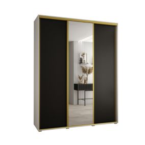 Armoire Davos 3 a portes coulissantes H. 235,2 x L. 200 x P. 45 3 portes