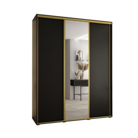 Armoire Davos 3 a portes coulissantes H. 235,2 x L. 200 x P. 45 3 portes