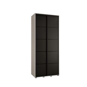 Armoire Davos 4 a portes coulissantes H. 235,2 x L. 100 x P. 45 2 portes