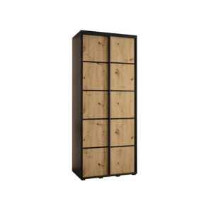 Armoire Davos 4 a portes coulissantes H. 235,2 x L. 100 x P. 45 2 portes