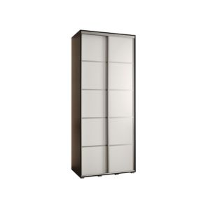 Armoire Davos 4 a portes coulissantes H. 235,2 x L. 100 x P. 60 2 portes