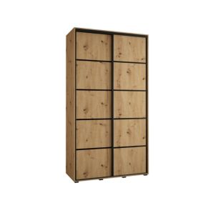 Armoire Davos 4 a portes coulissantes H. 235,2 x L. 130 x P. 45 2 portes