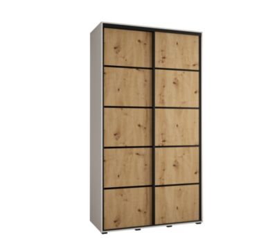 Armoire Davos 4 a portes coulissantes H. 235,2 x L. 130 x P. 60 2 portes