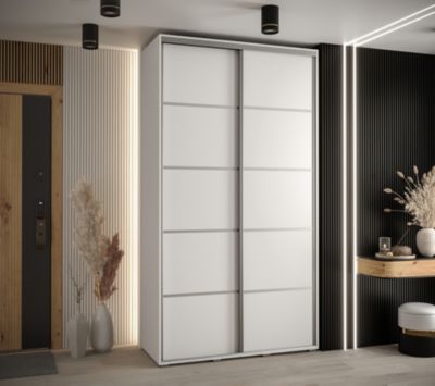 Armoire Davos 4 a portes coulissantes H. 235,2 x L. 140 x P. 45 2 portes