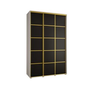 Armoire Davos 4 a portes coulissantes H. 235,2 x L. 150 x P. 45 3 portes