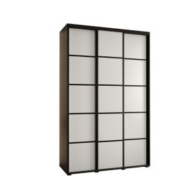 Armoire Davos 4 a portes coulissantes H. 235,2 x L. 150 x P. 45 3 portes