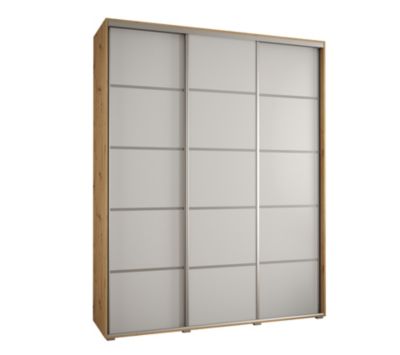 Armoire Davos 4 a portes coulissantes H. 235,2 x L. 200 x P. 45 3 portes