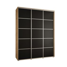 Armoire Davos 4 a portes coulissantes H. 235,2 x L. 200 x P. 45 3 portes