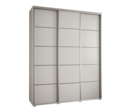 Armoire Davos 4 a portes coulissantes H. 235,2 x L. 200 x P. 45 3 portes