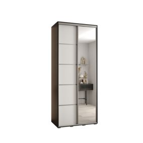 Armoire Davos 5 a portes coulissantes H. 235,2 x L. 100 x P. 45 2 portes