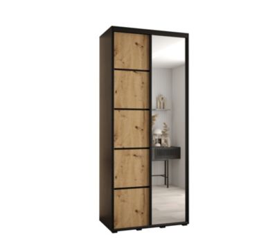 Armoire Davos 5 a portes coulissantes H. 235,2 x L. 120 x P. 45 2 portes
