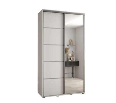 Armoire Davos 5 a portes coulissantes H. 235,2 x L. 130 x P. 45 2 portes