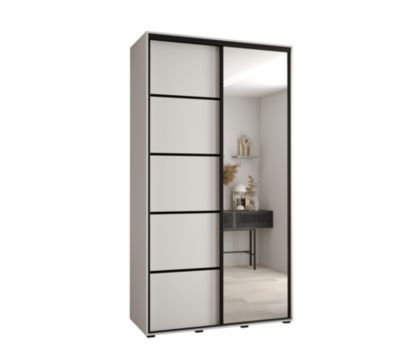 Armoire Davos 5 a portes coulissantes H. 235,2 x L. 140 x P. 45 2 portes