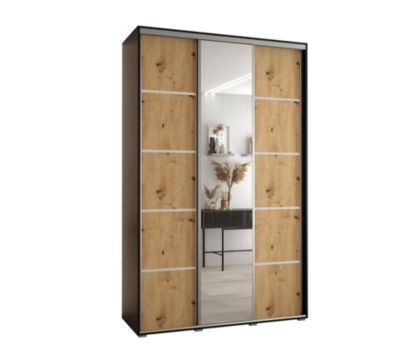 Armoire Davos 5 a portes coulissantes H. 235,2 x L. 150 x P. 45 3 portes