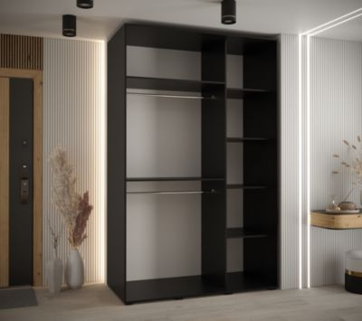 Armoire Davos 5 a portes coulissantes H. 235,2 x L. 150 x P. 60 3 portes