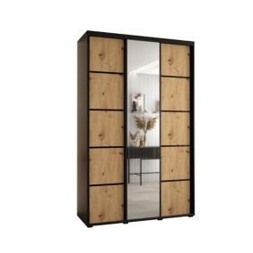 Armoire Davos 5 a portes coulissantes H. 235,2 x L. 160 x P. 45 3 portes