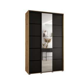 Armoire Davos 5 a portes coulissantes H. 235,2 x L. 160 x P. 60 3 portes