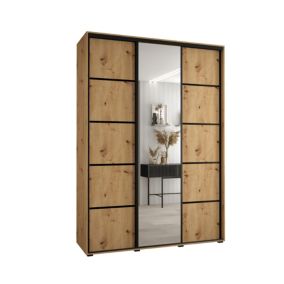 Armoire Davos 5 a portes coulissantes H. 235,2 x L. 170 x P. 45 3 portes