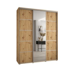 Armoire Davos 5 a portes coulissantes H. 235,2 x L. 170 x P. 45 3 portes