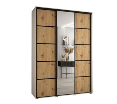 Armoire Davos 5 a portes coulissantes H. 235,2 x L. 170 x P. 45 3 portes