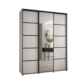 Armoire Davos 5 a portes coulissantes H. 235,2 x L. 170 x P. 60 3 portes