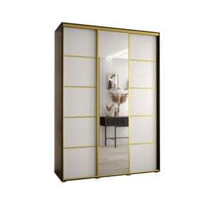 Armoire Davos 5 a portes coulissantes H. 235,2 x L. 170 x P. 60 3 portes