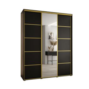 Armoire Davos 5 a portes coulissantes H. 235,2 x L. 170 x P. 60 3 portes