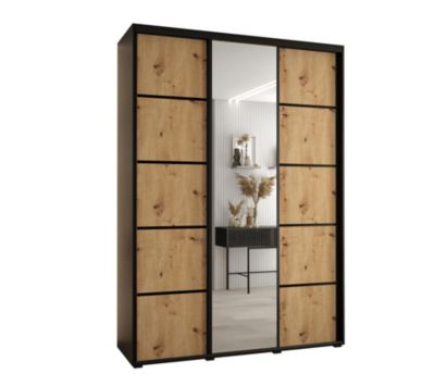 Armoire Davos 5 a portes coulissantes H. 235,2 x L. 180 x P. 45 3 portes