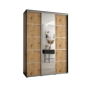 Armoire Davos 5 a portes coulissantes H. 235,2 x L. 180 x P. 45 3 portes