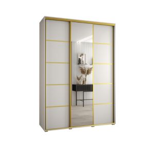 Armoire Davos 5 a portes coulissantes H. 235,2 x L. 180 x P. 60 3 portes