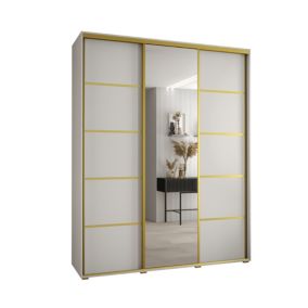 Armoire Davos 5 a portes coulissantes H. 235,2 x L. 190 x P. 60 3 portes