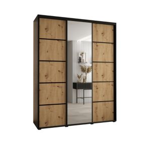 Armoire Davos 5 a portes coulissantes H. 235,2 x L. 190 x P. 60 3 portes