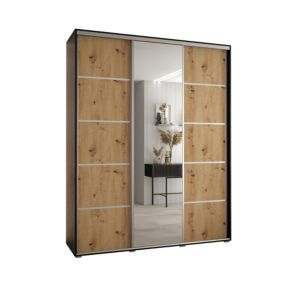 Armoire Davos 5 a portes coulissantes H. 235,2 x L. 200 x P. 60 3 portes