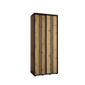 Armoire Davos 6 a portes coulissantes H. 235,2 x L. 100 x P. 45 2 portes