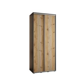 Armoire Davos 6 a portes coulissantes H. 235,2 x L. 100 x P. 45 2 portes